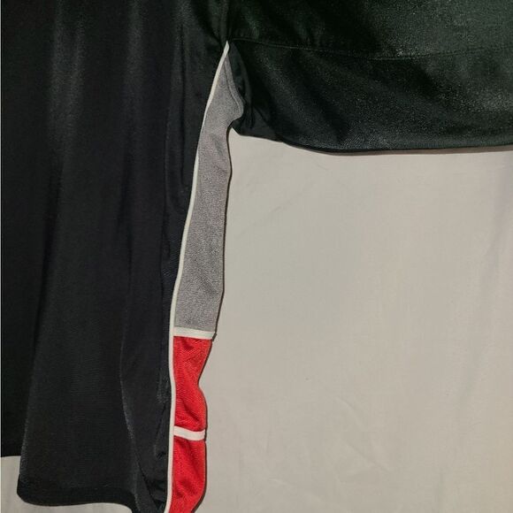 Nike Basketball Black Red Full Zip Sweater Size M - Picture 9 of 10